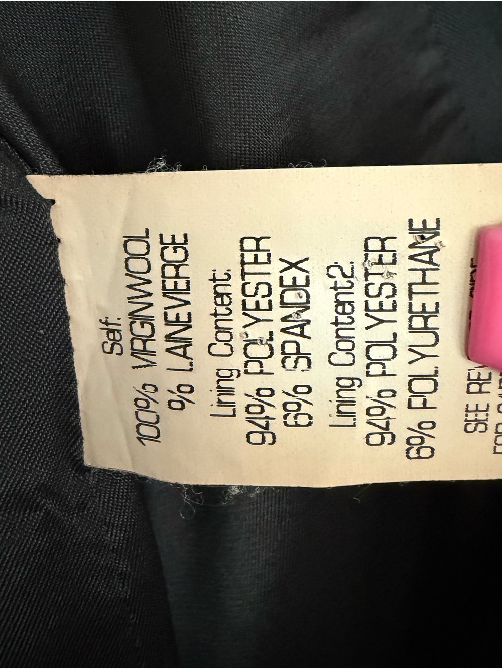 Theory Black Tailored 100% wool Blazer Sz 2 - Picture 4 of 4
